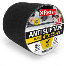 Anti Slip Grip Tape för Trappor, Svart 4-Inches x 15-Foot Non Slip, Vattentät