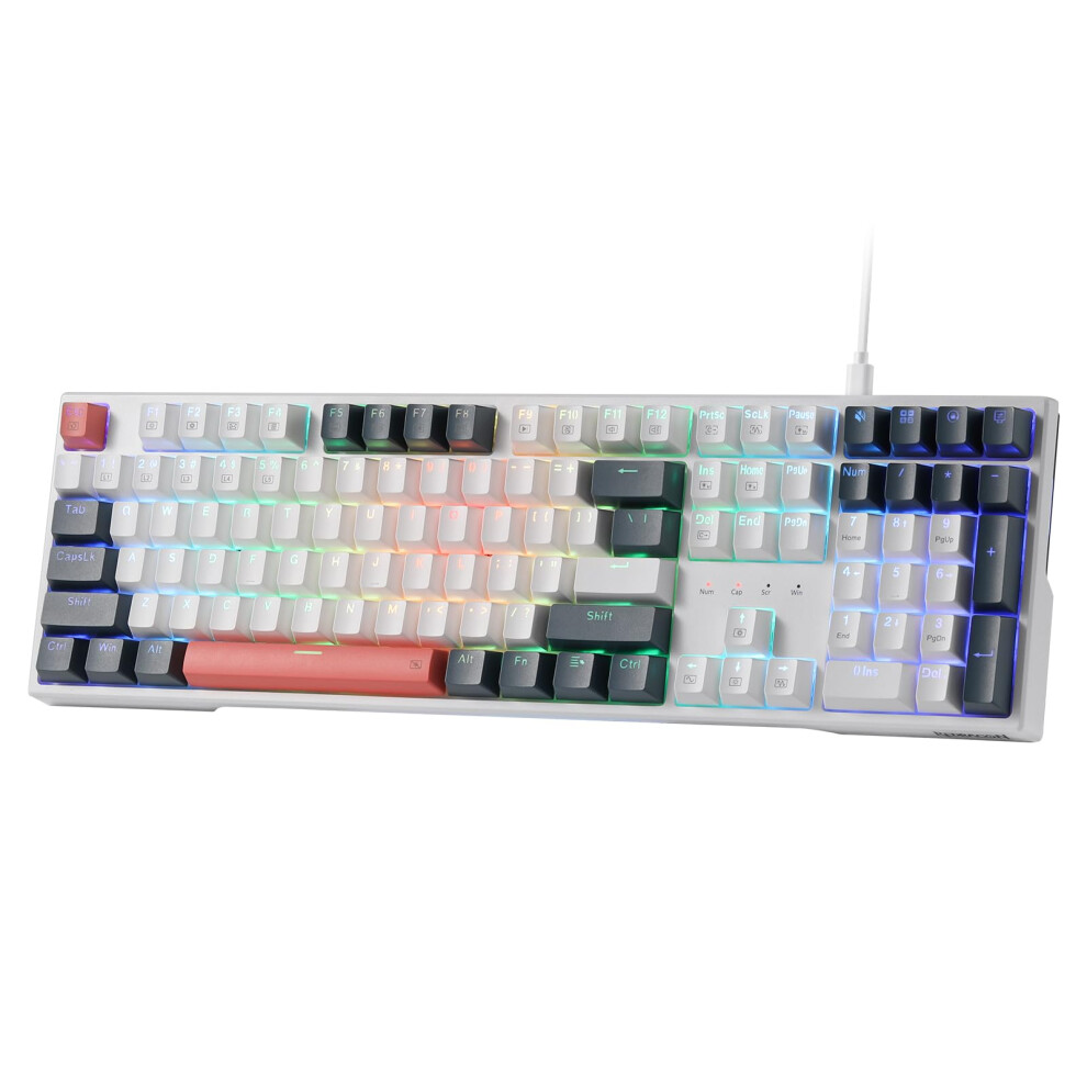 Photos - Keyboard Redragon K668 RGB Gaming  104 Keys + Extra 4 Hotkeys Wired Me 731796456 