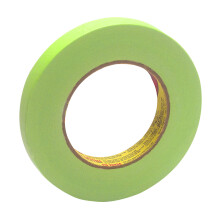 Scotch Brand Performance Masking Tape 233+, 46334, Flexible, Moisture Resistant, Green Color, 18 mm x 55 mm, Automotive Masking Tape
