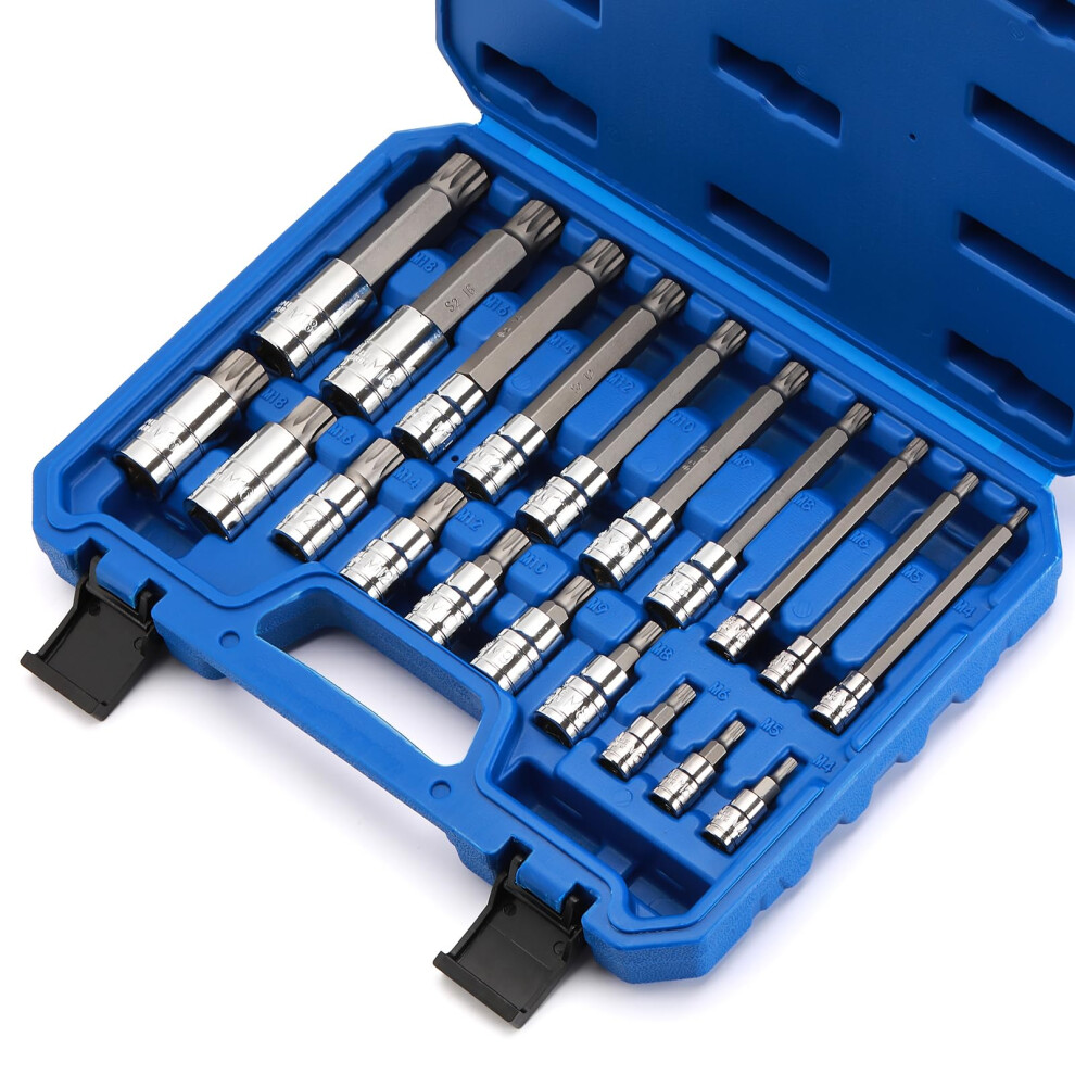 Casoman Spline Tip Bit Socket & Xzn Triple Square Spline Bit Socket Se 711523720800
