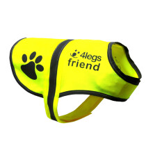 4LegsFriend Safety Reflective Vest for Dogs - High Visibility for Outd