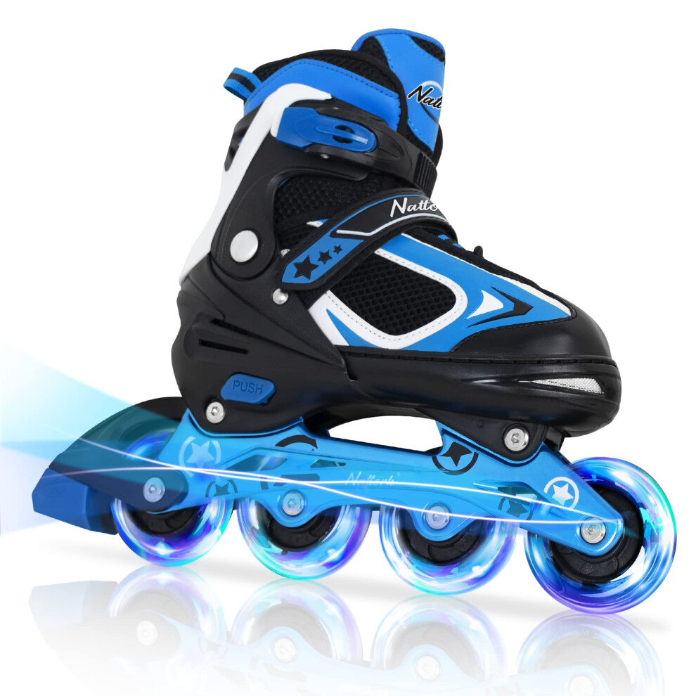 Photos - Roller Skates Nattork Blade for Boys with Light Up Wheel Outdoor & In 111013