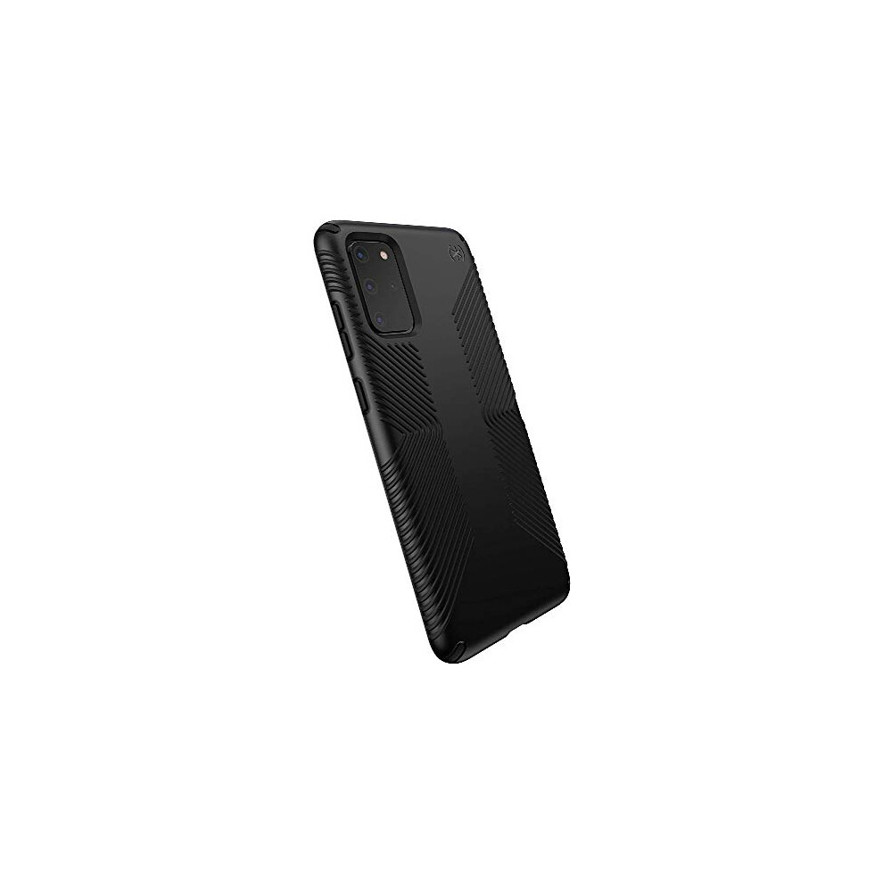 Speck Products Presidio Grip Samsung Galaxy S20+ Case  Black/Black  Mo