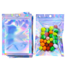 COQOFA 200Pz Sacchetti Mylar 3x4 Pollici Resistente agli Odori Resealable Holografici