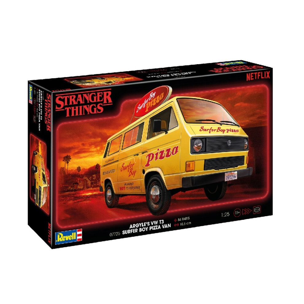 Revell Vw T3 Bus Surfer Boy: Stranger Things Model Kit