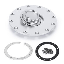 PTNHZ Universell Billet Aluminium Bränsletanklock Inbyggd Oljetank Täcker Flush Mount