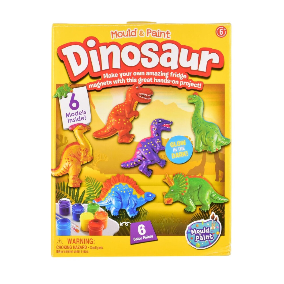 Mould And Paint Dinosaurs Craft Set