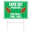 Plastik Spieltag Parkplatz Yard Sign 1