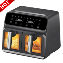 Duel Basket Air Fryer Oven 9L Digital Cooker with Dual Zones, 60-Min Timer, Vortex Air Tech, 1700W, C130