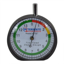 Interstate Pneumatics AMT-TG32 professionele bandprofiel dieptemeter met wijzerplaat