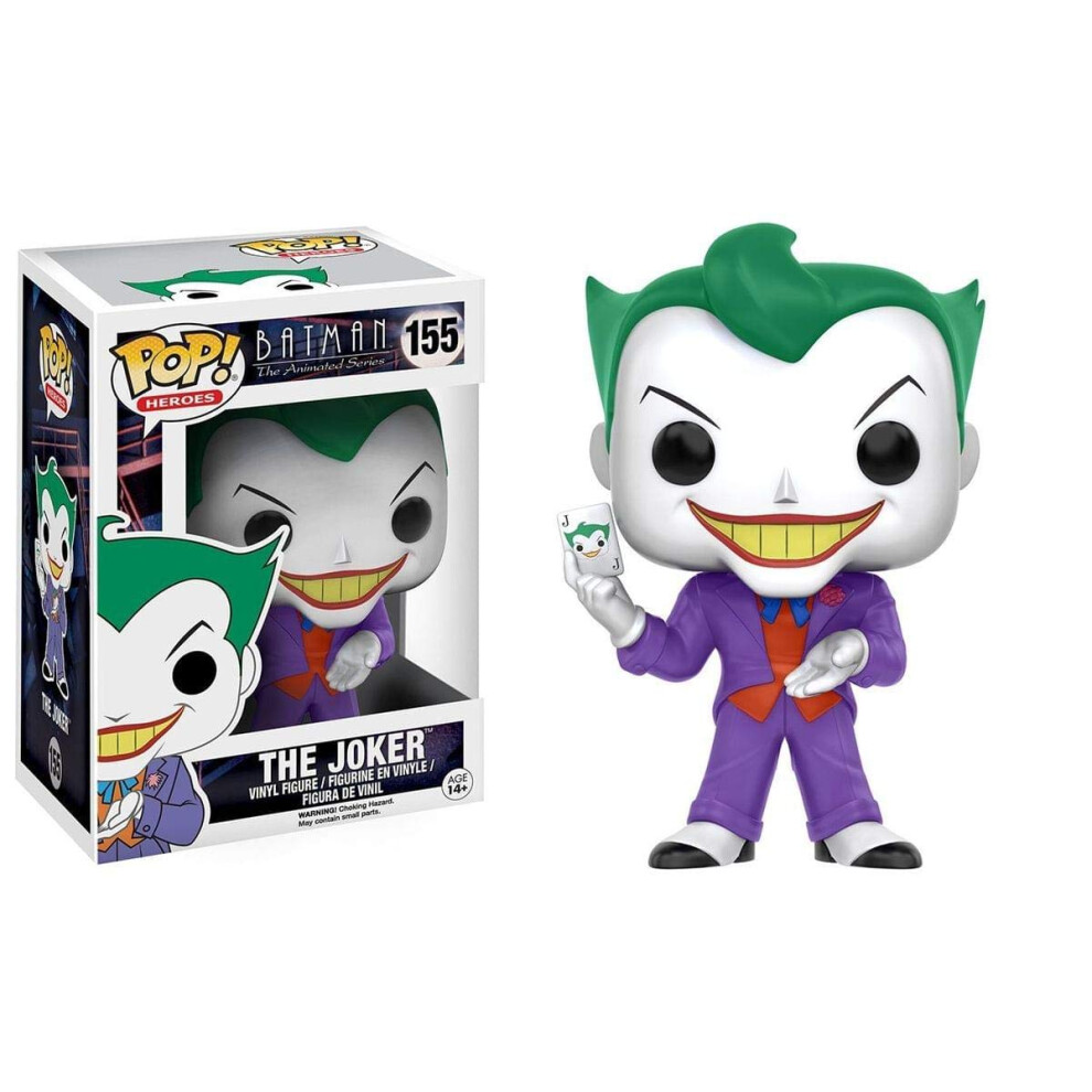 Funko Batman The Animated Series Joker Pop Heroes Figure