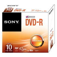 Sony 10DMR47SS DVD-R 4.7GB 16x Disques Vides - Pack de 10