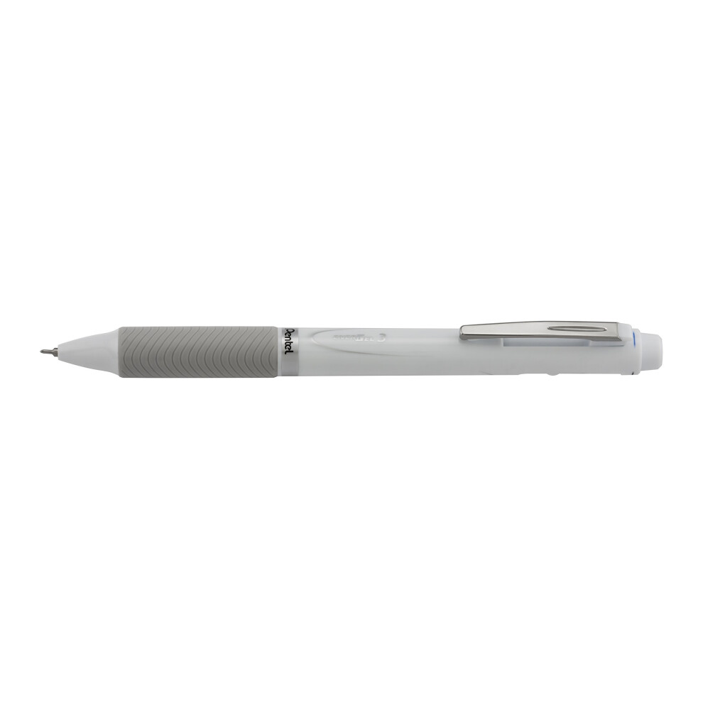 Pentel EnerGel 3 Multi-Function  3-Ink Gel Pen  (0.5mm) Fine Line  Whi