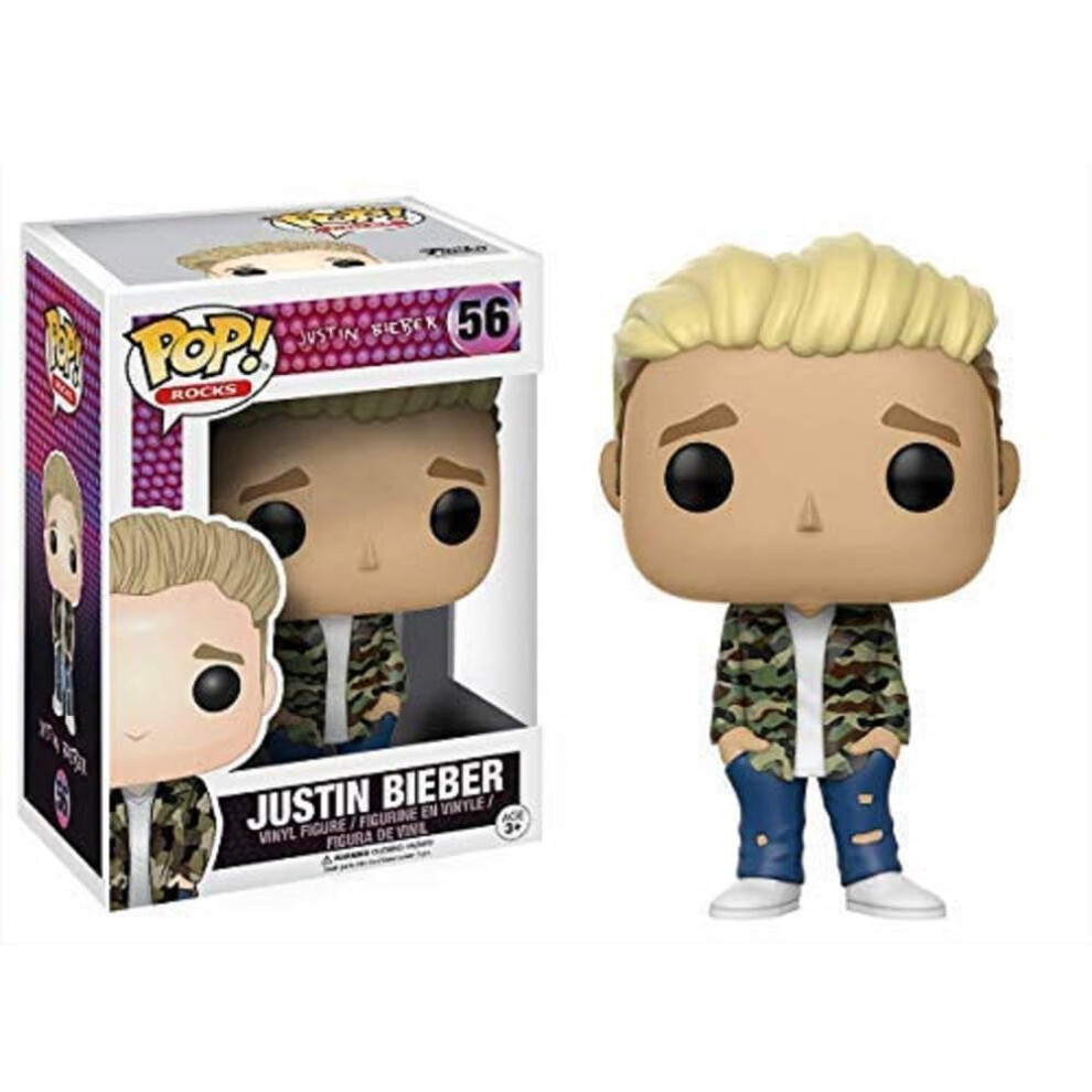 Funko Pop Rocks: Music - Justin Bieber Toy Figure