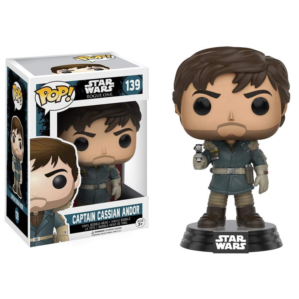 Funko POP Star Wars Rogue One Captain Cassian Andor Action Figure