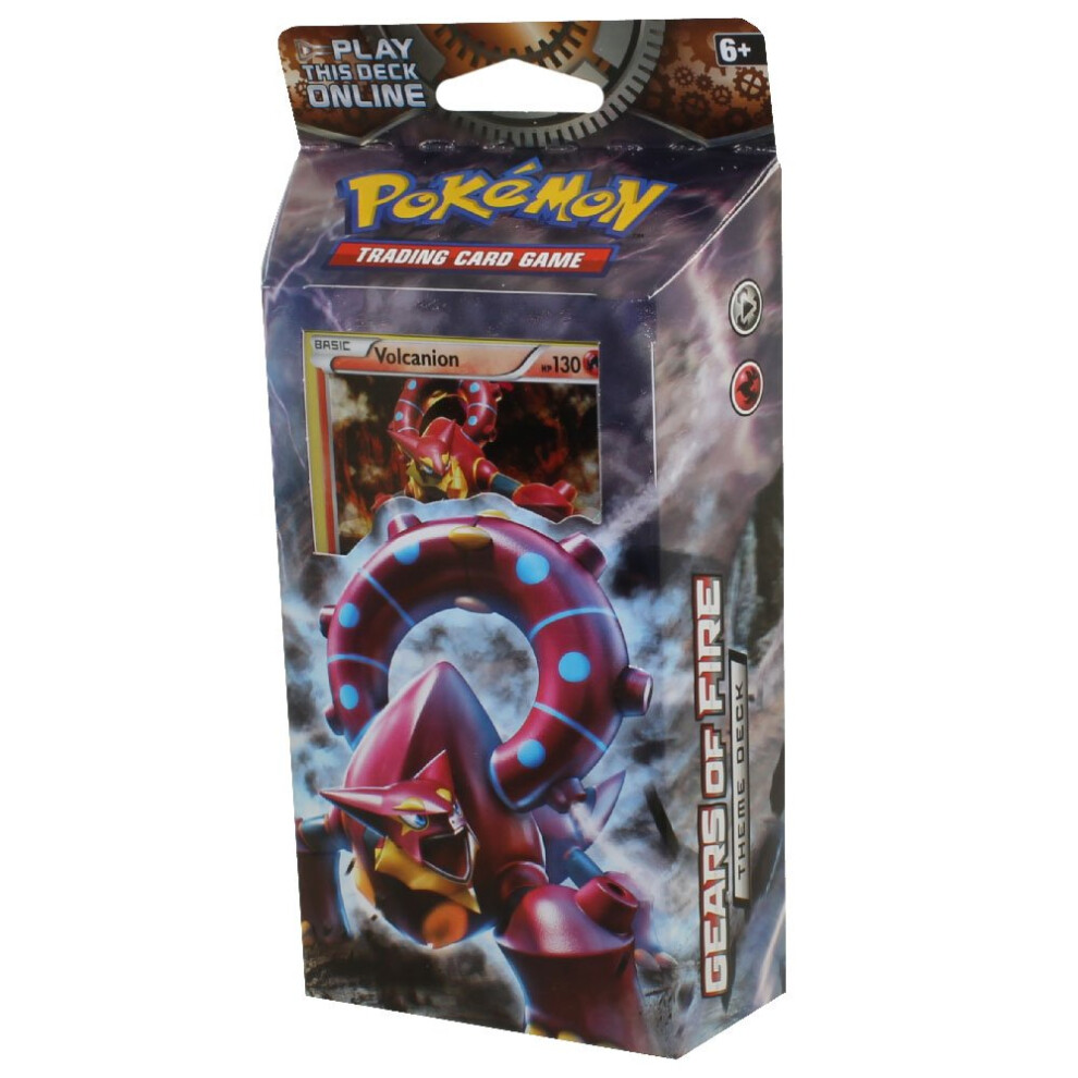 Pokemon Gears of Fire Volcanion XY Steam Siege Theme Deck