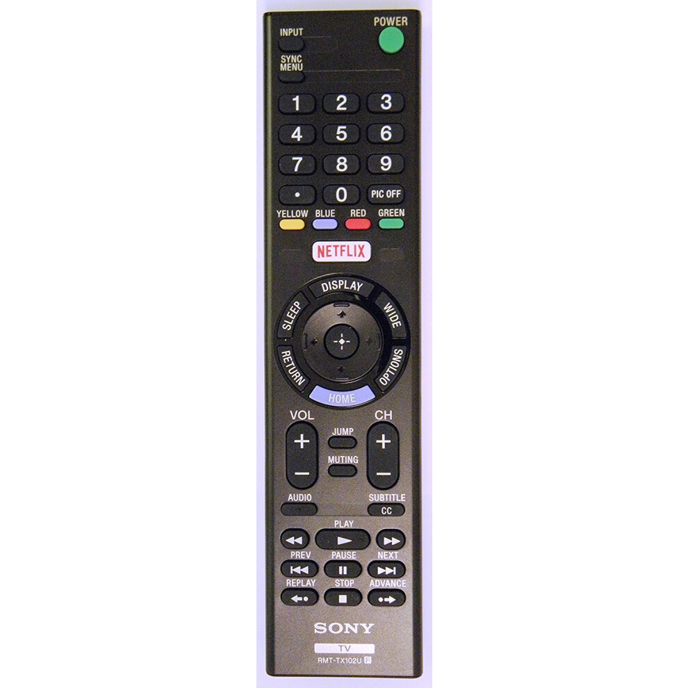 SONY RMT-TX102U TV Remote Control