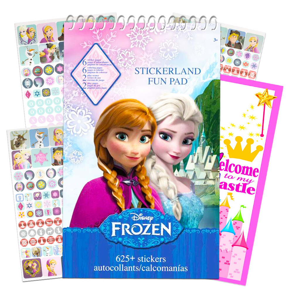 Disney Frozen Stickers Activity Set Bundle - 400 Stickers  Activity Pa