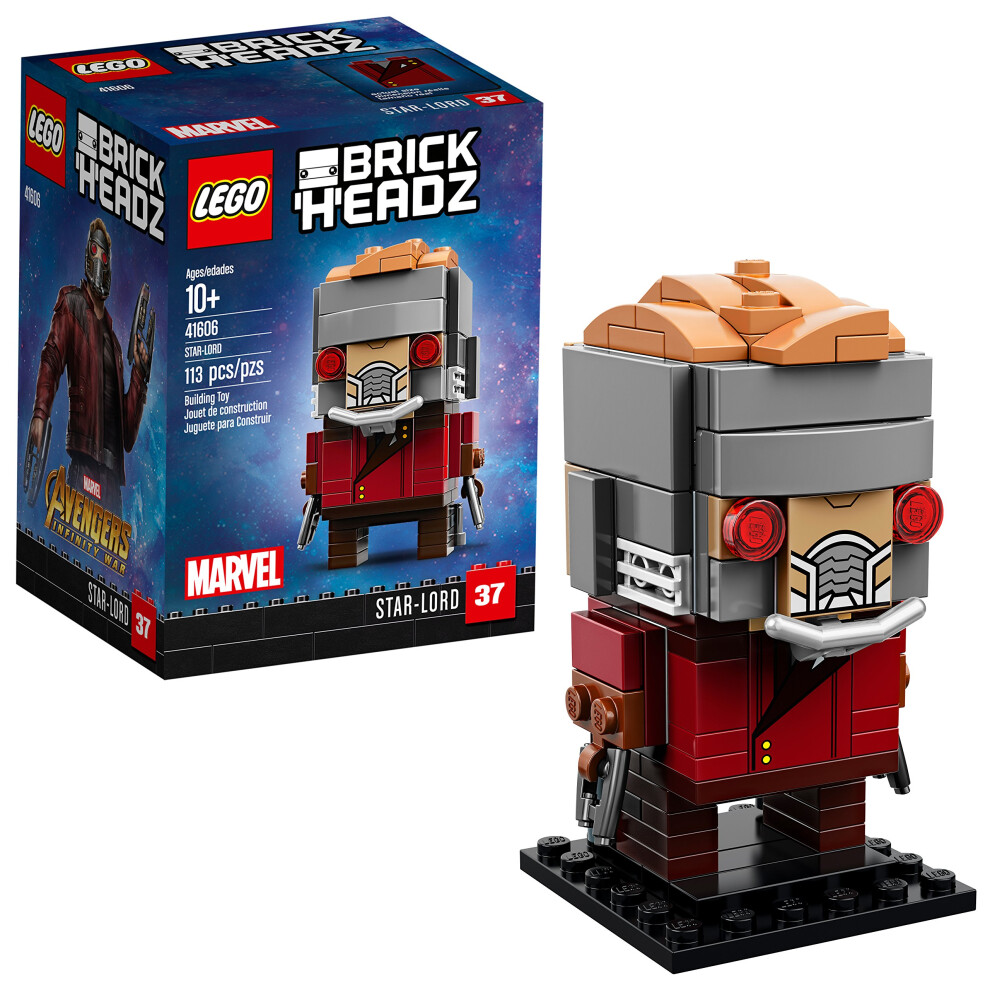 LEGO BrickHeadz Star-Lord 41606 Building Kit (113 Piece)