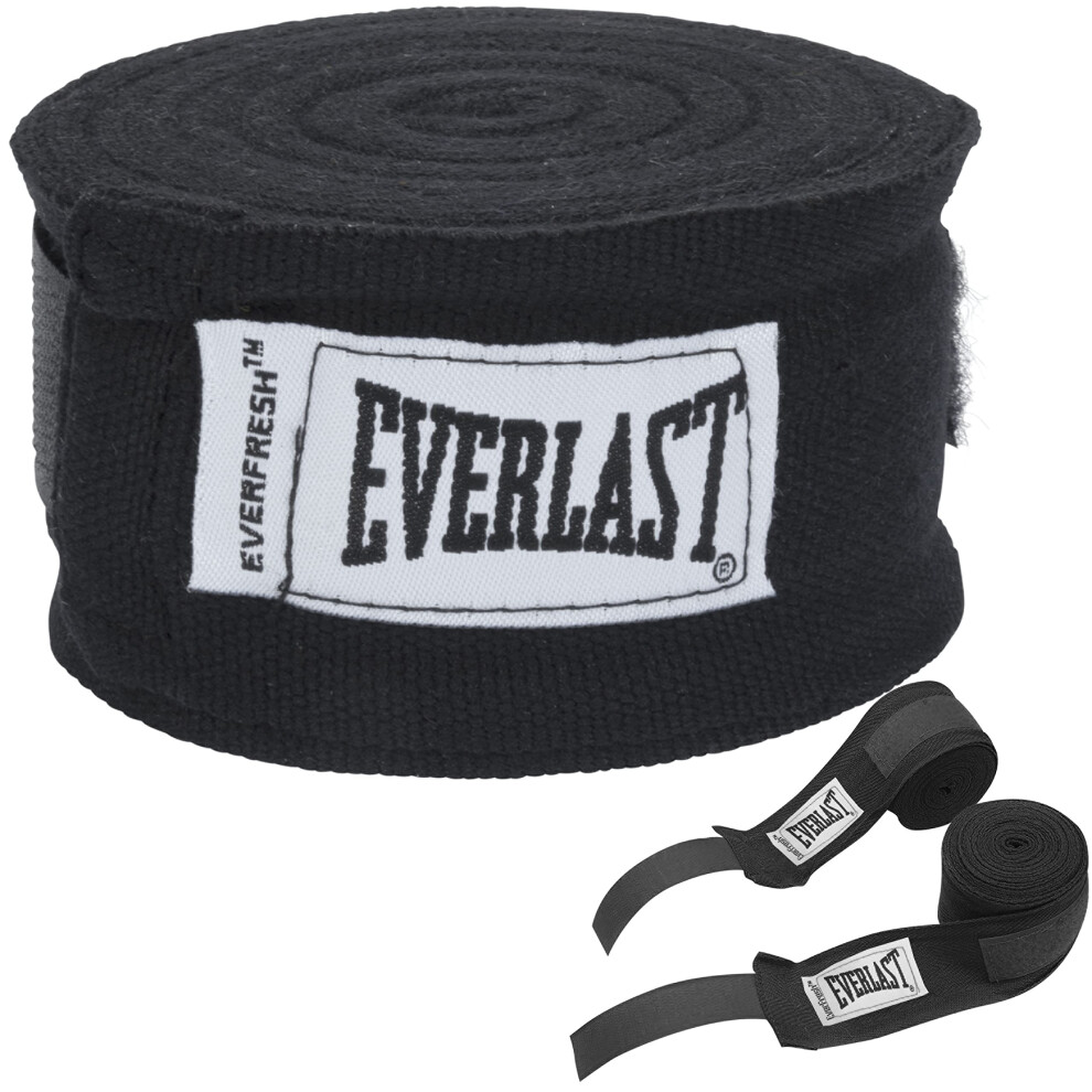 Everlast 4455BP Hand Wraps Black