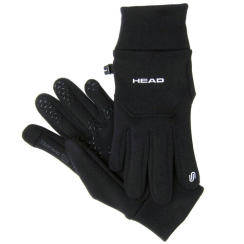 HEAD Head: Multi-Sport Gloves with SensaTEC, Black, Large
