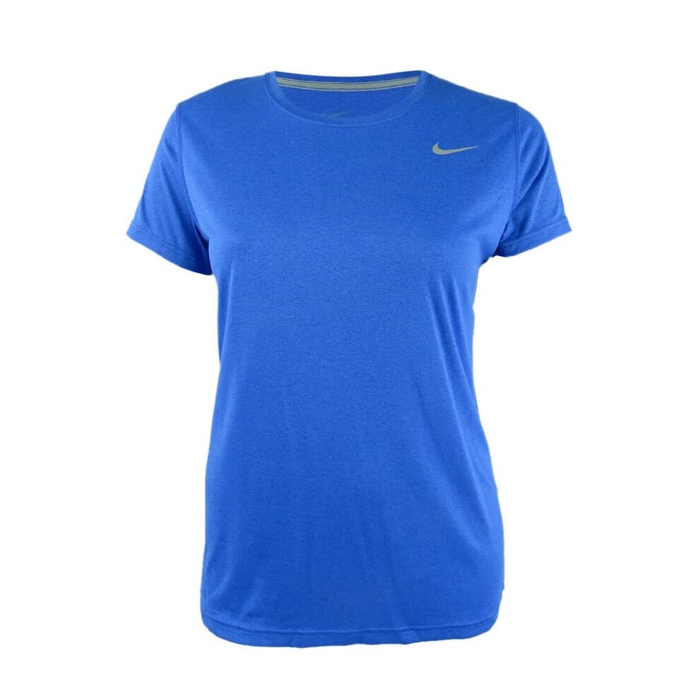 Nike Womens DriFit Legend Short Sleeve TShirt  (Medium  Royal)