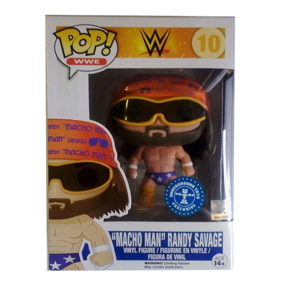 Funko Pop WWE Macho Man Randy Savage Exclusive Variant Vinyl Figure 10