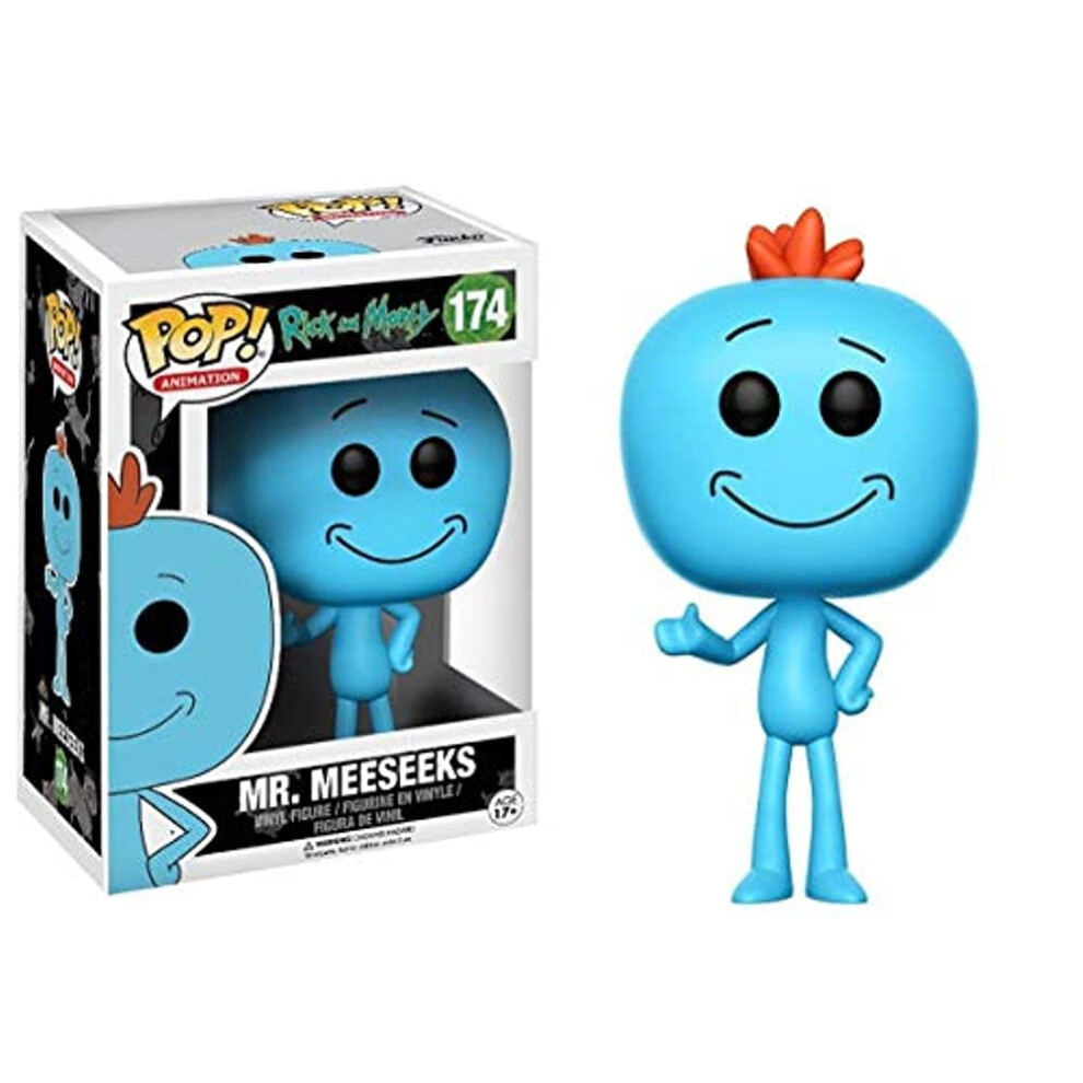 Funko POP Animation Rick and Morty Mr. Meeseeks (Styles May Vary) Acti