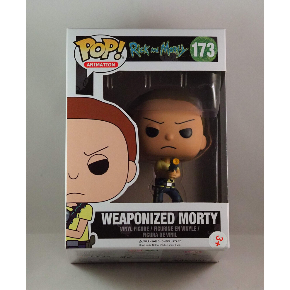 Funko POP Animation Rick and Morty Weaponized Morty Action Figure