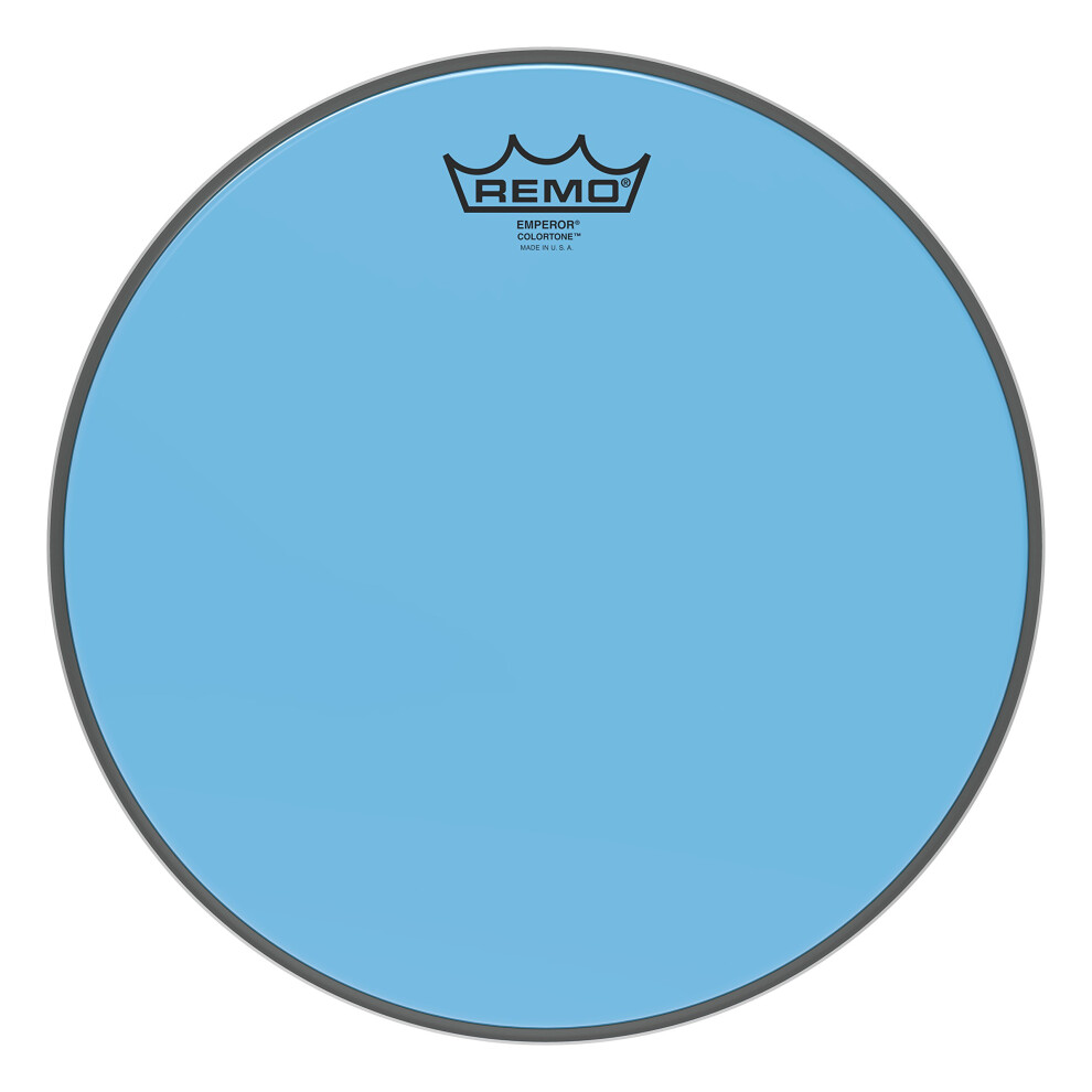 Remo Emperor Colortone Blue Drumhead  12""