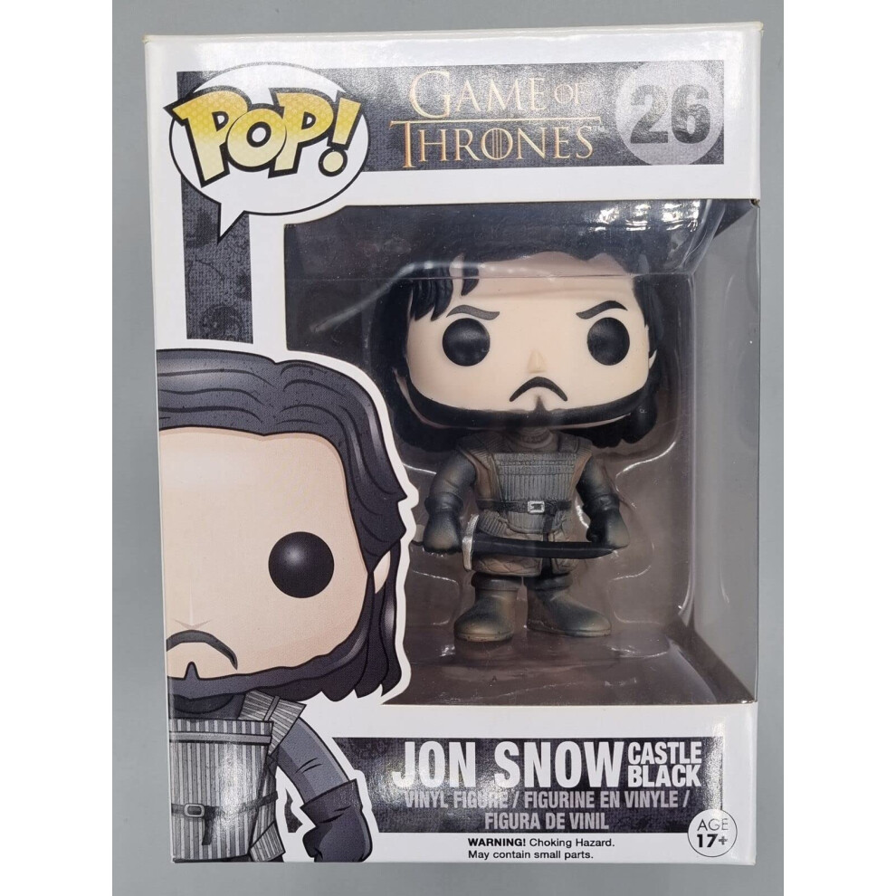 Funko Pop Game of Thrones Jon Snow Exclusive Muddy Vinyl Figure