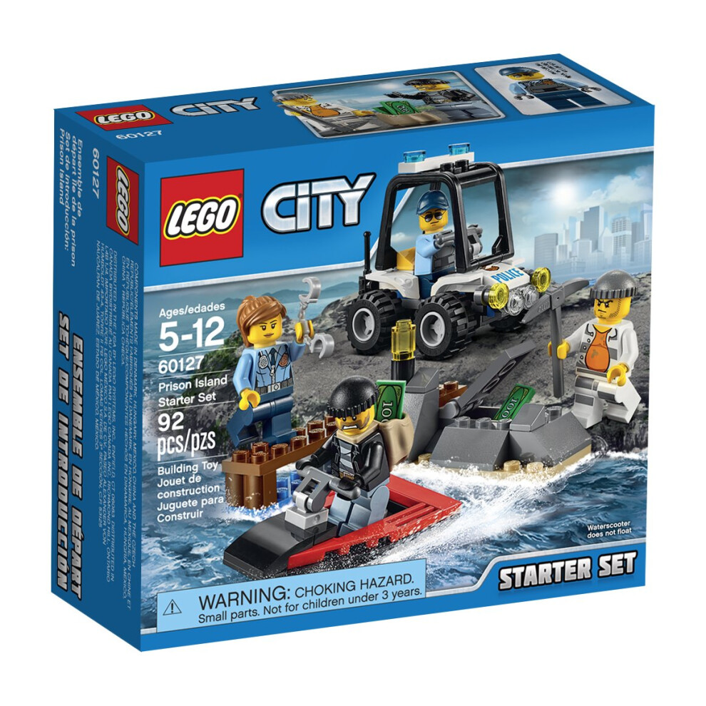 LEGO City Police Prison Island Starter Set (92 Piece)