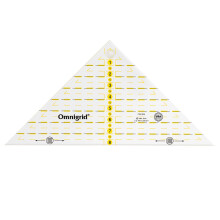 Omnigrid 8"""" rechtes Vierteldreieck-Quiltlineal, quadratisch bis 8"""", transparent