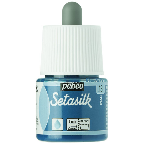 Sidentextil - Pébéo - Setasilk - 45 ml - Röd Hermès - Textil