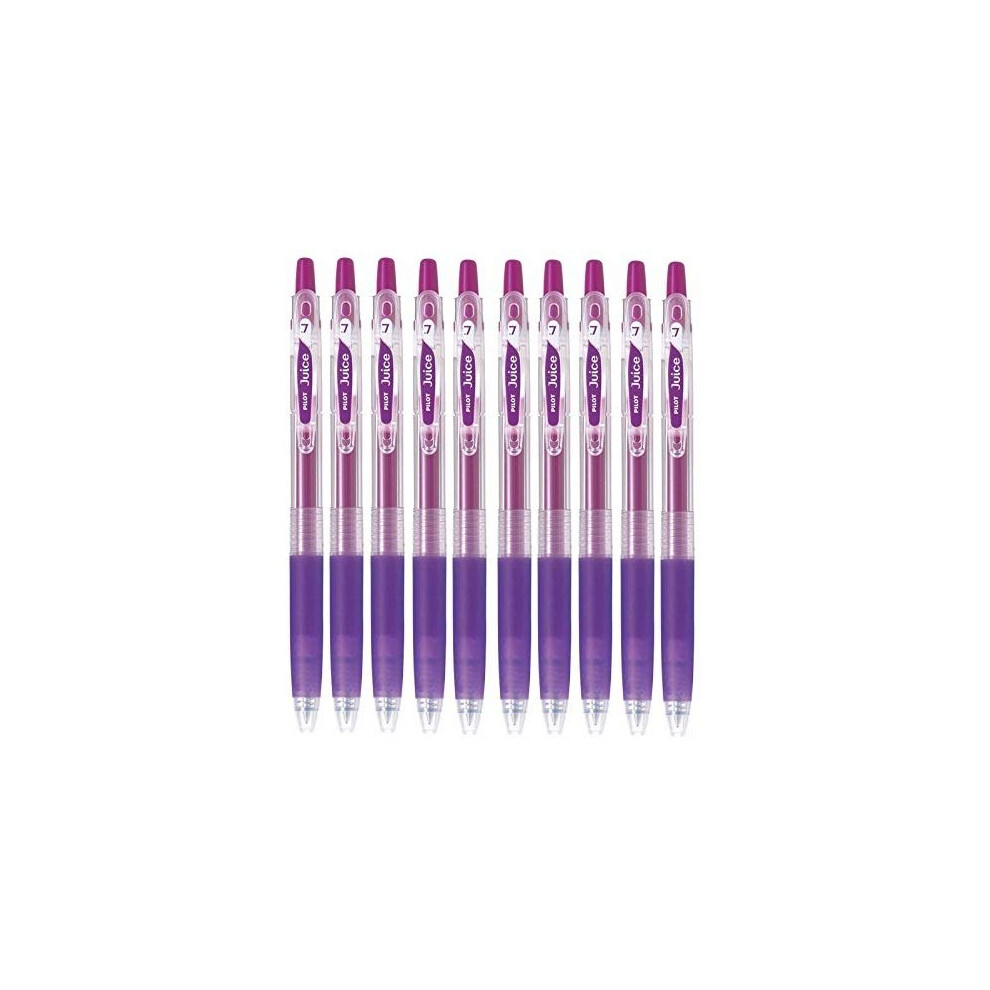 Pilot Juice 0.7mm Gel Ink Ballpoint Pen  Grape Ink  Value Set