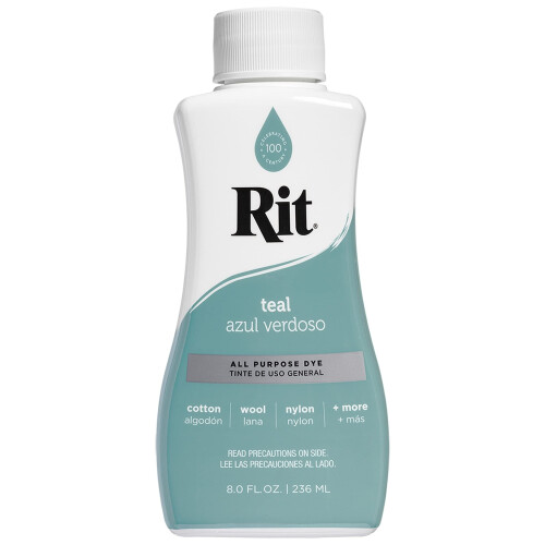 Rit Υγρή Χρώση για Όλες τις Χρήσεις, 8 Fl Oz, Τιρκουάζ