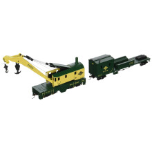 Bachmann Trains - Guindaste a vapor de 250 toneladas e concurso de boom - Leitura -Ho escala