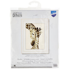 Vervaco Giraffe Family telpatroon meerkleurig