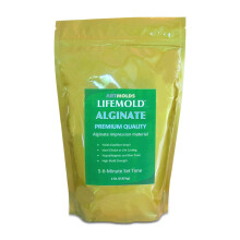 Polvere per modellatura in alginato LifeMold per calchi a mano, kit per modellatura per neonati, per calchi di coppia - non tossico - 454 g