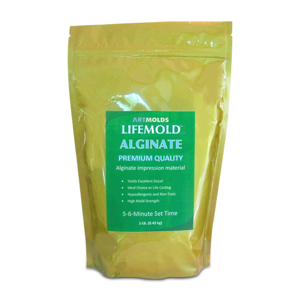 Environmolds Lifemold Alginate Molding Powder For Hand Casting Life Casting Baby