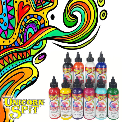 Unicorn SPiT 5770008 Γαλβανιστικό Χρώμα, Μπλε Θύελλα 4.0 FL OZ 1
