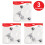 Beistle 20813 3-delt S?lv Bold Boppers S?lv 5