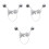 Beistle 20813 3-delt S?lv Bold Boppers S?lv 1