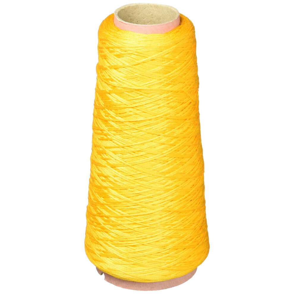 DMC Six Strand Embroidery Cotton 100 Gram Cone  Canary Deep