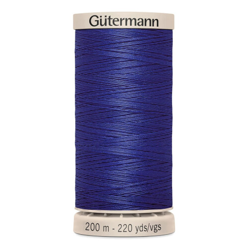 Gutermann Κλωστή Κουβερτίνας 220 Υαλοβάμβακα-Σκούρο Ναυτικό