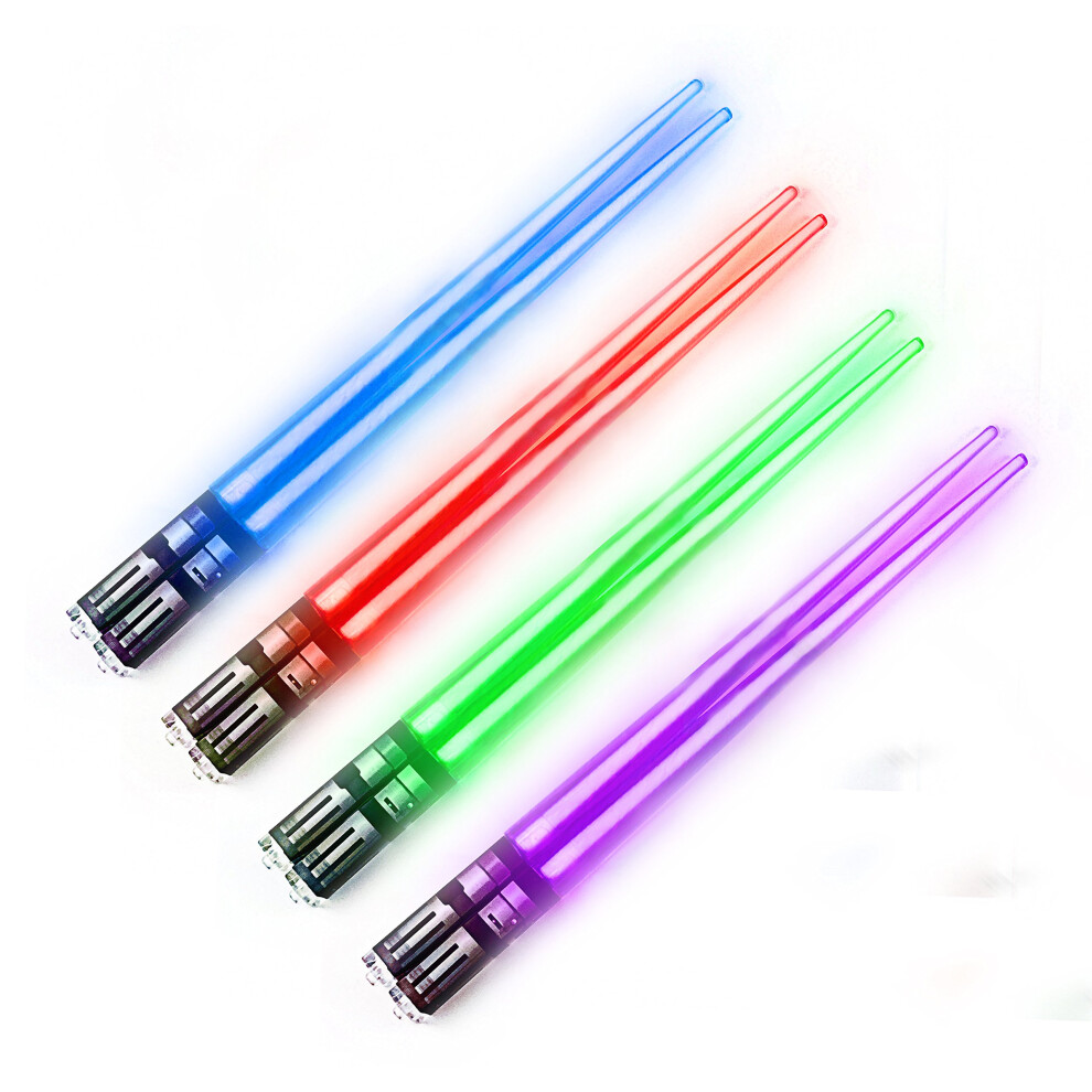 Chopsabers Lightsaber Chopsticks Star Wars Light Up - Led Glowing Light Saber Cho
