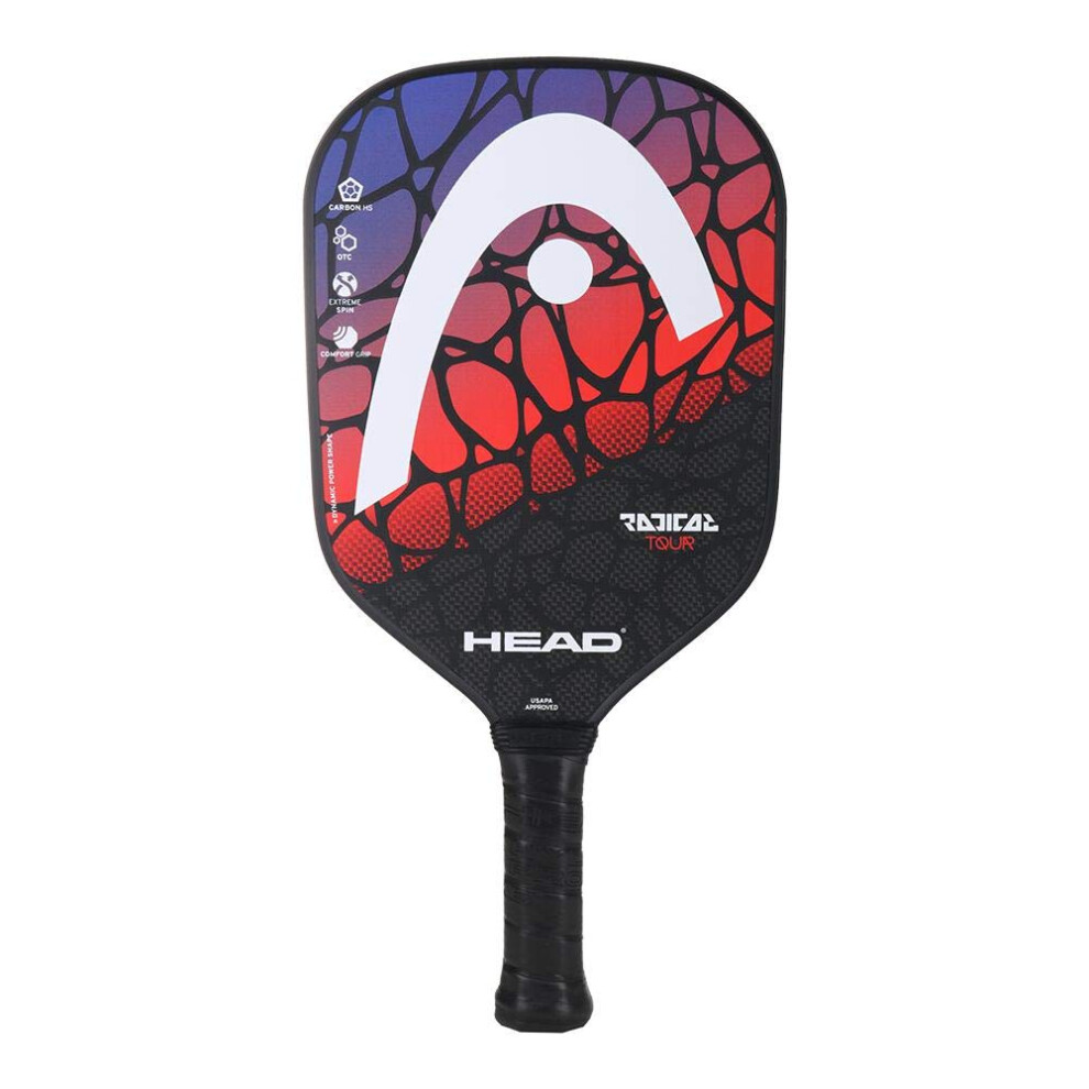 HEAD Graphite Pickleball Paddle - Radical Tour Lightweight Paddle w/ H