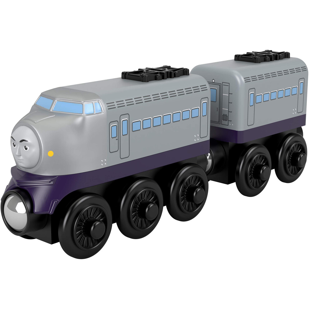 Thomas & Friends Wood Kenji push-along train engine for toddlers and p