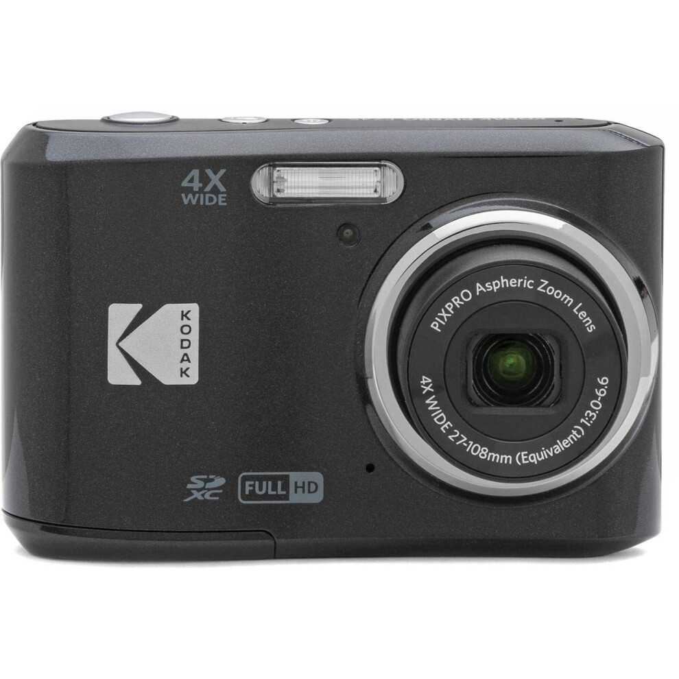 KODAK PIXPRO Friendly Zoom FZ45-BK 16MP Digital Camera with 4X Optical