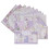 Stamperia International KFT Pack 10 sheets double face - Lilac  Multic 1